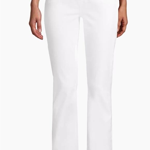 Jen7 by 7 For All Mankind. White Slim Boot Cut Jean, NEW Size 10 - Picture 8 of 8